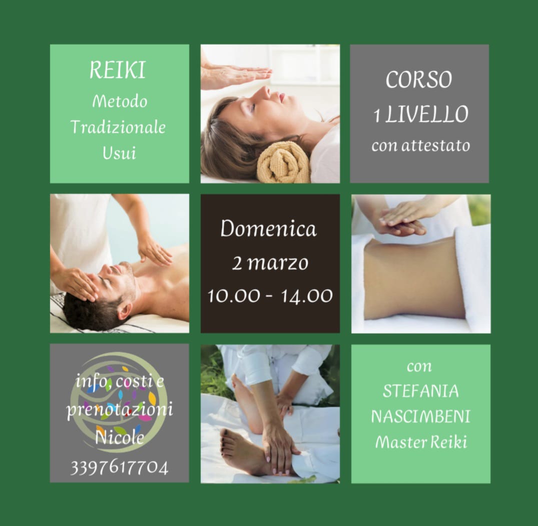corso di reiki primo livello con stefania nascimbeni da nicole cristine rainer